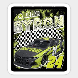 WILLIAM BYRON Sticker